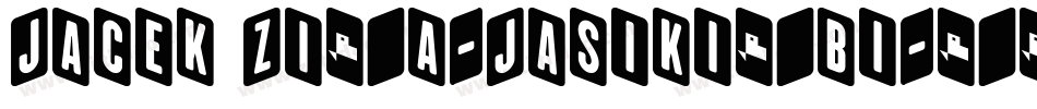 Jacek Zi゜a-Jasiki_bi字体转换